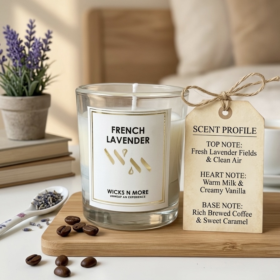 Mini Lavender Candle