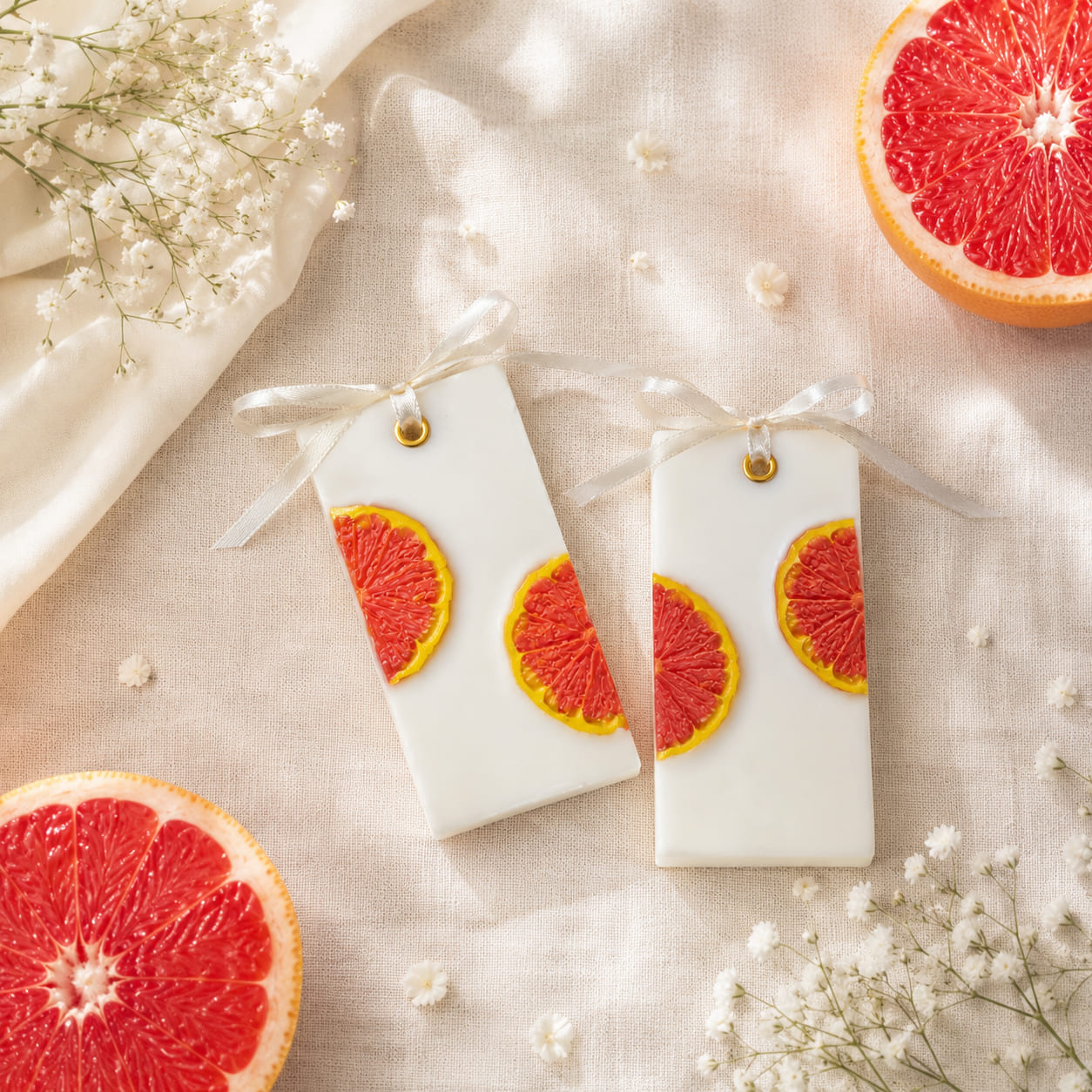 Pink Grapefruit Wax Sachet